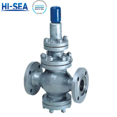 How to adjust the outlet pressure of pressure reducing valve?